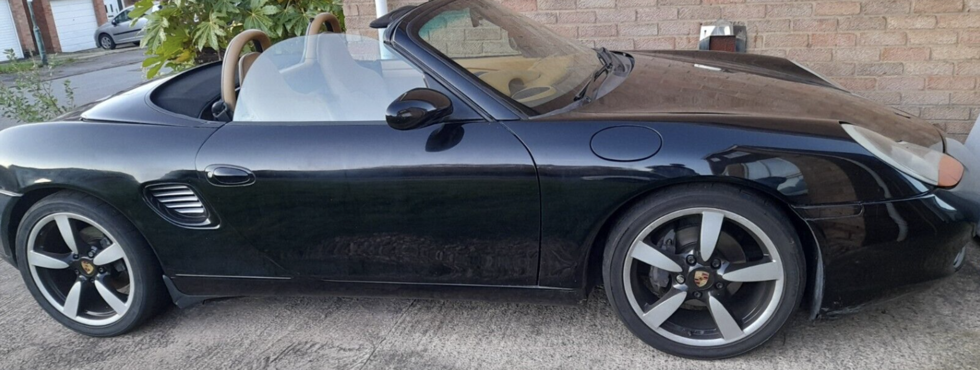 1998 PORSCHE 986 BOXSTER BLACK CONVERTIBLE *NO VAT* - Image 2 of 14