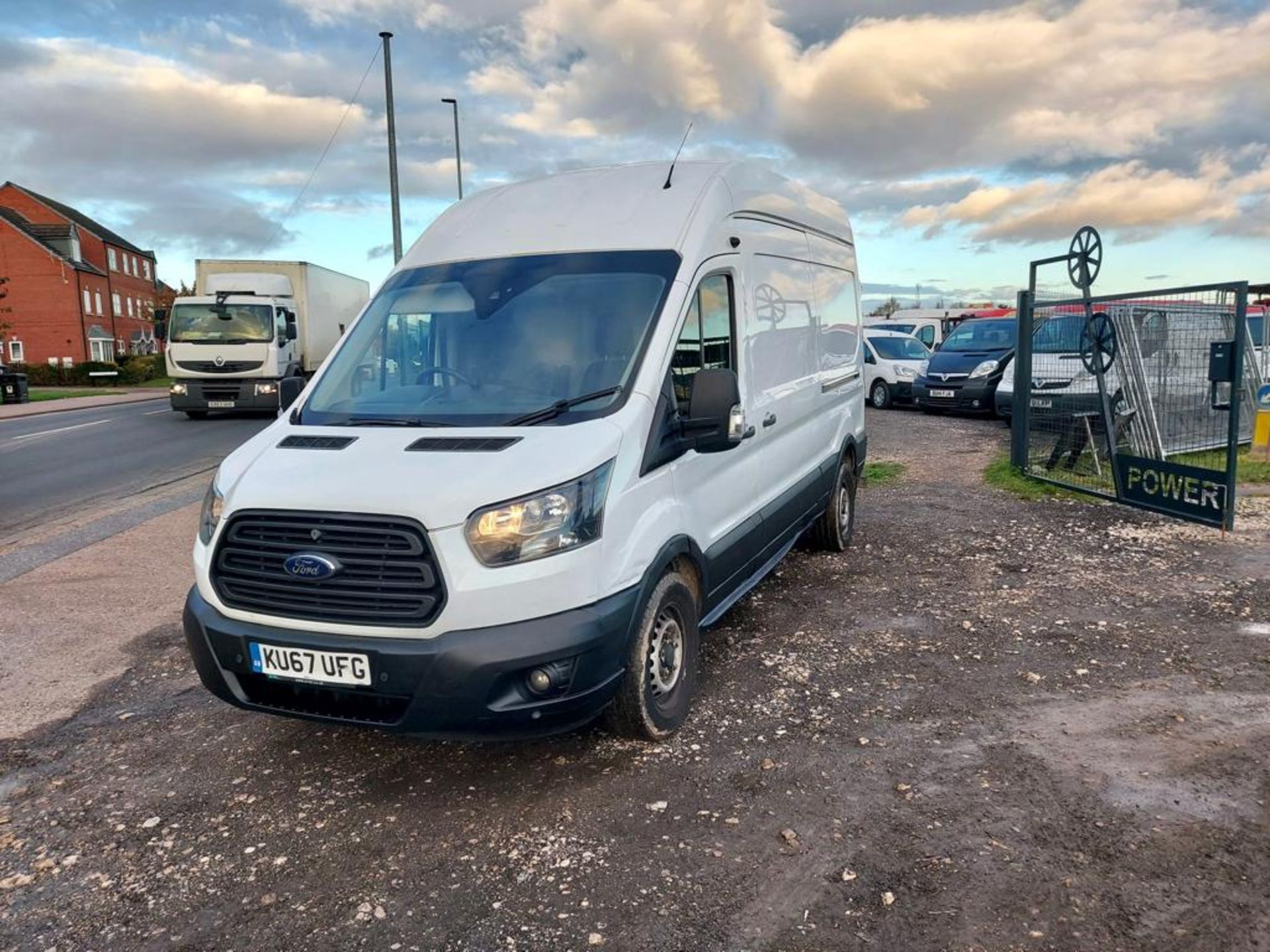 2017 FORD TRANSIT 350 WHITE PANEL VAN *NO VAT* - Image 3 of 15