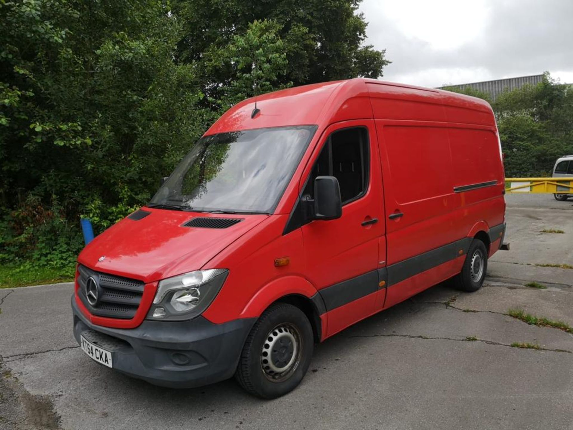 2015 MERCEDES-BENZ SPRINTER 310 CDI RED PANEL VAN *NO VAT* - Image 3 of 14