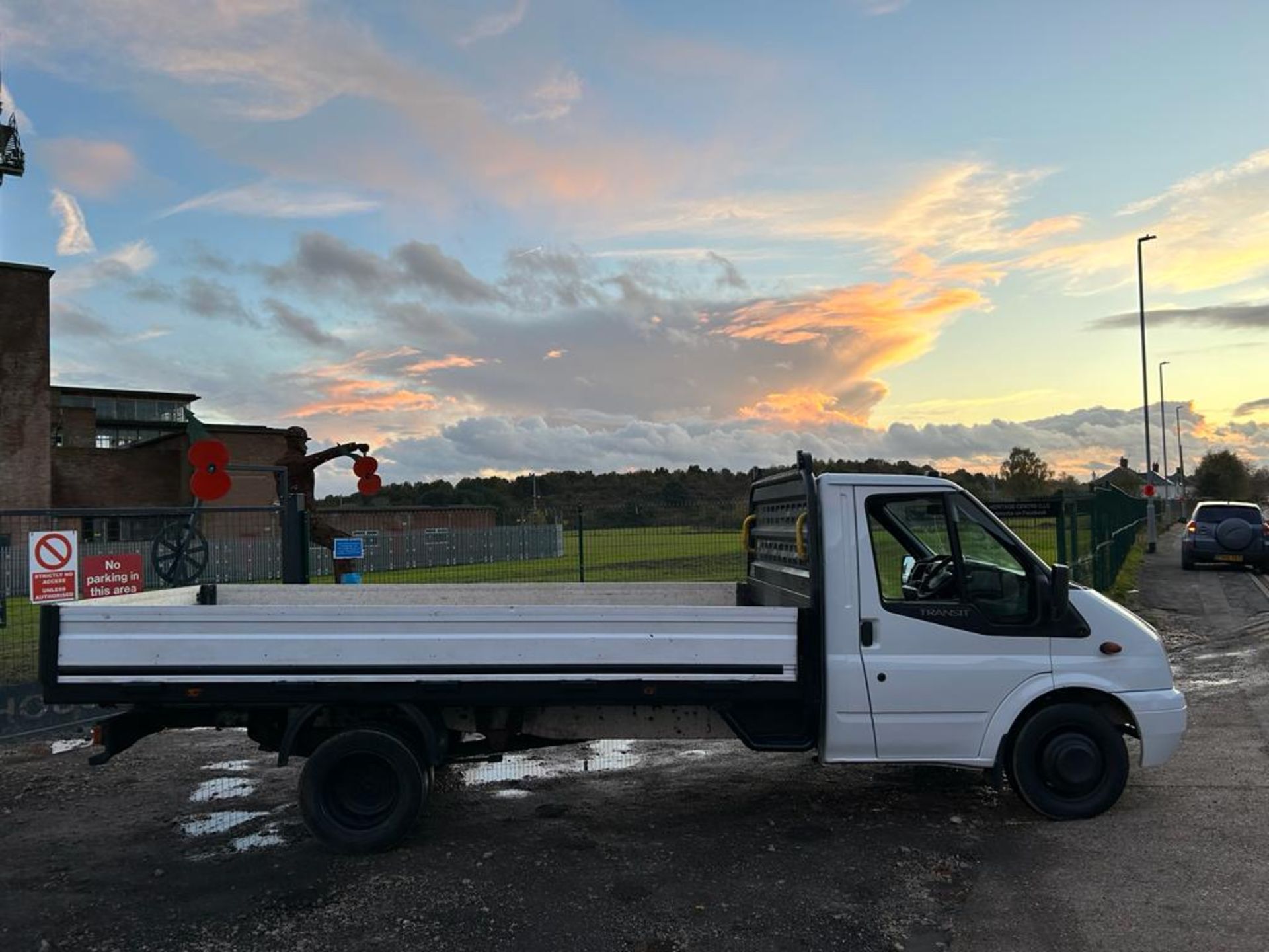 2008 FORD TRANSIT 115 T350L RWD WHITE CHASSIS CAB *NO VAT* - Image 6 of 11