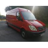 2012/12 REG MERCEDES-BENZ SPRINTER 310 CDI 2.2 DIESEL PANEL VAN, SHOWING 0 FORMER KEEPERS *NO VAT*