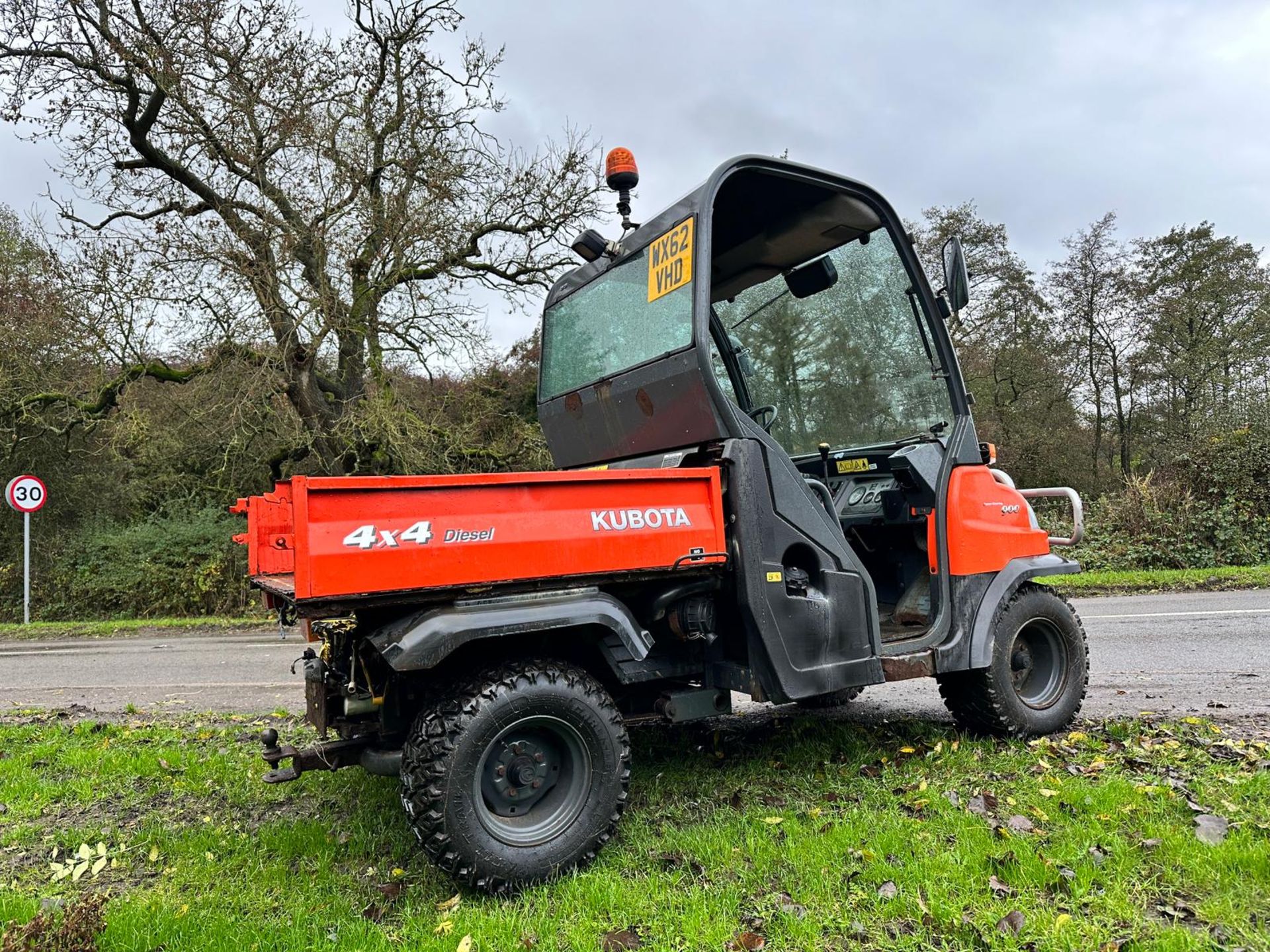 62 REG. KUBOTA RTV900 DIESEL UTILITY BUGGY *PLUS VAT* - Image 7 of 12