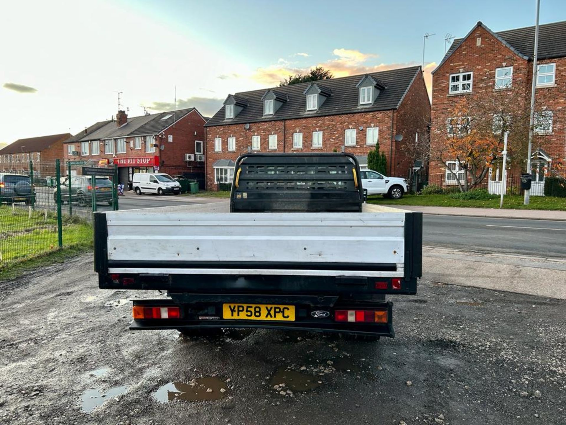 2008 FORD TRANSIT 115 T350L RWD WHITE CHASSIS CAB *NO VAT* - Image 4 of 11