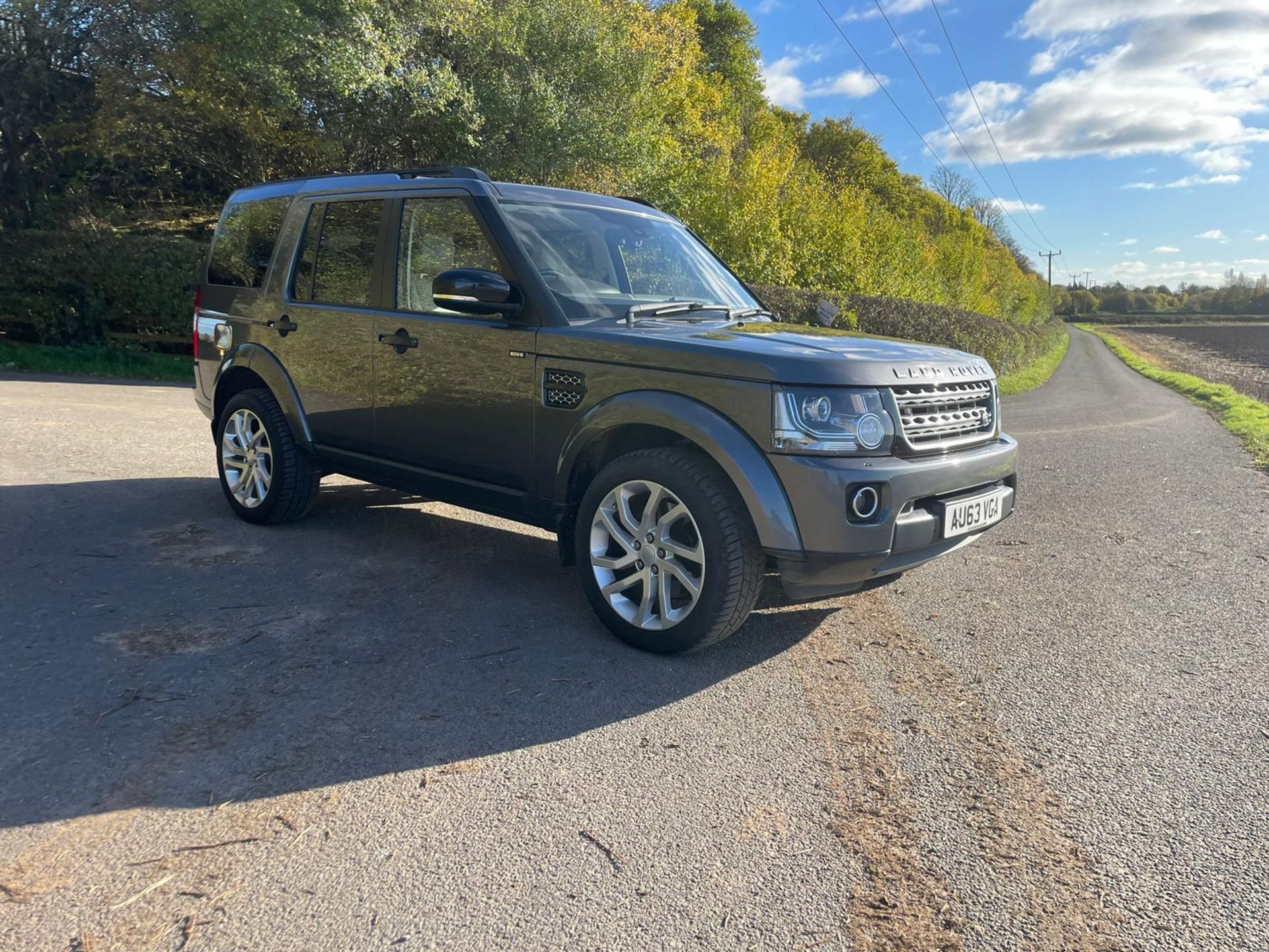 2013 LAND ROVER DISCOVERY HSE SDV6 AUTO GREY SUV ESTATE *NO VAT*