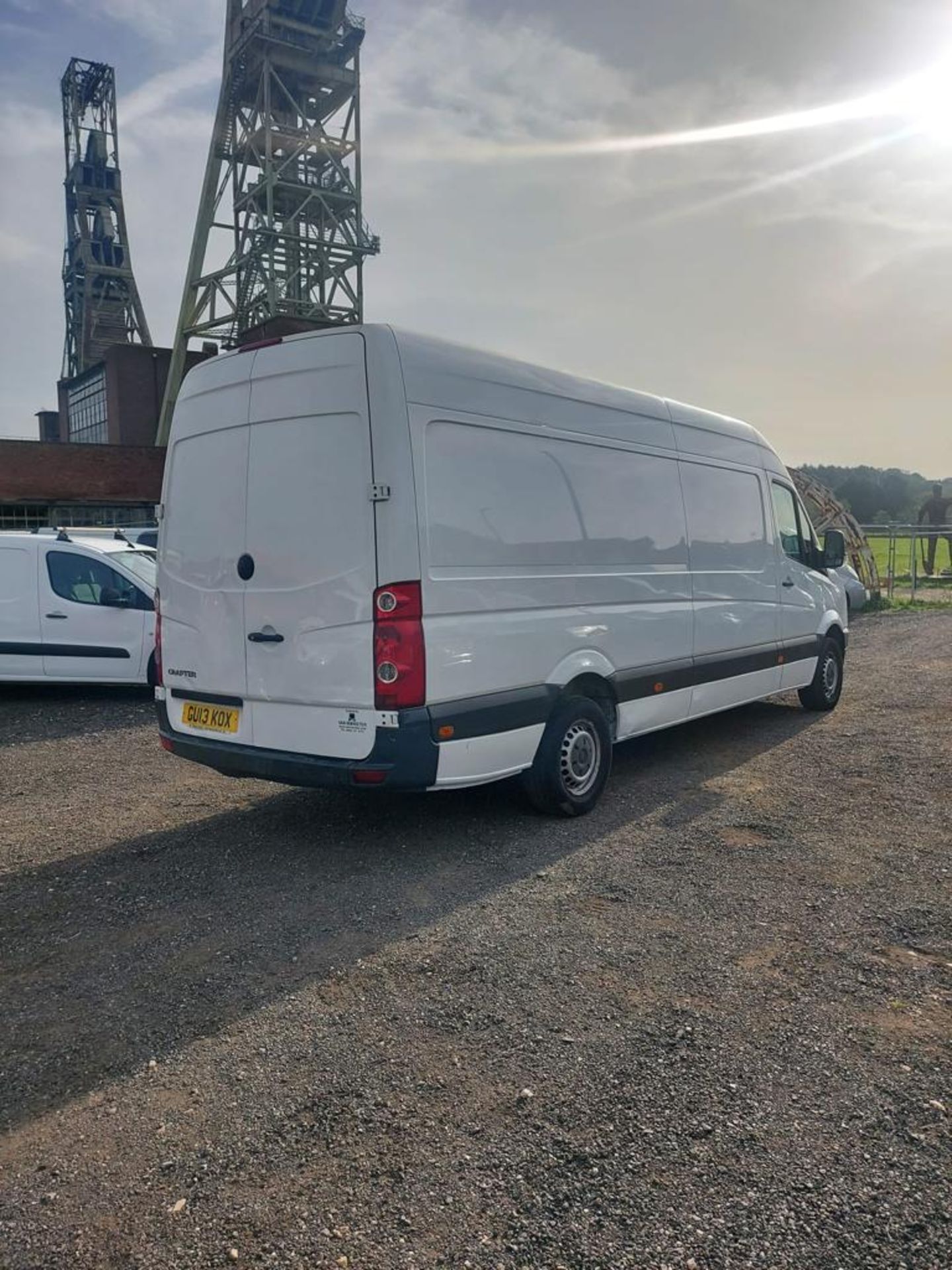 2013 VOLKSWAGEN CRAFTER CR35 TDI 136 LWB WHITE PANEL VAN *NO VAT* - Image 9 of 13