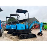 Unused JPC HT12 1 Ton Mini Digger - Runs Drives And Digs *PLUS VAT*