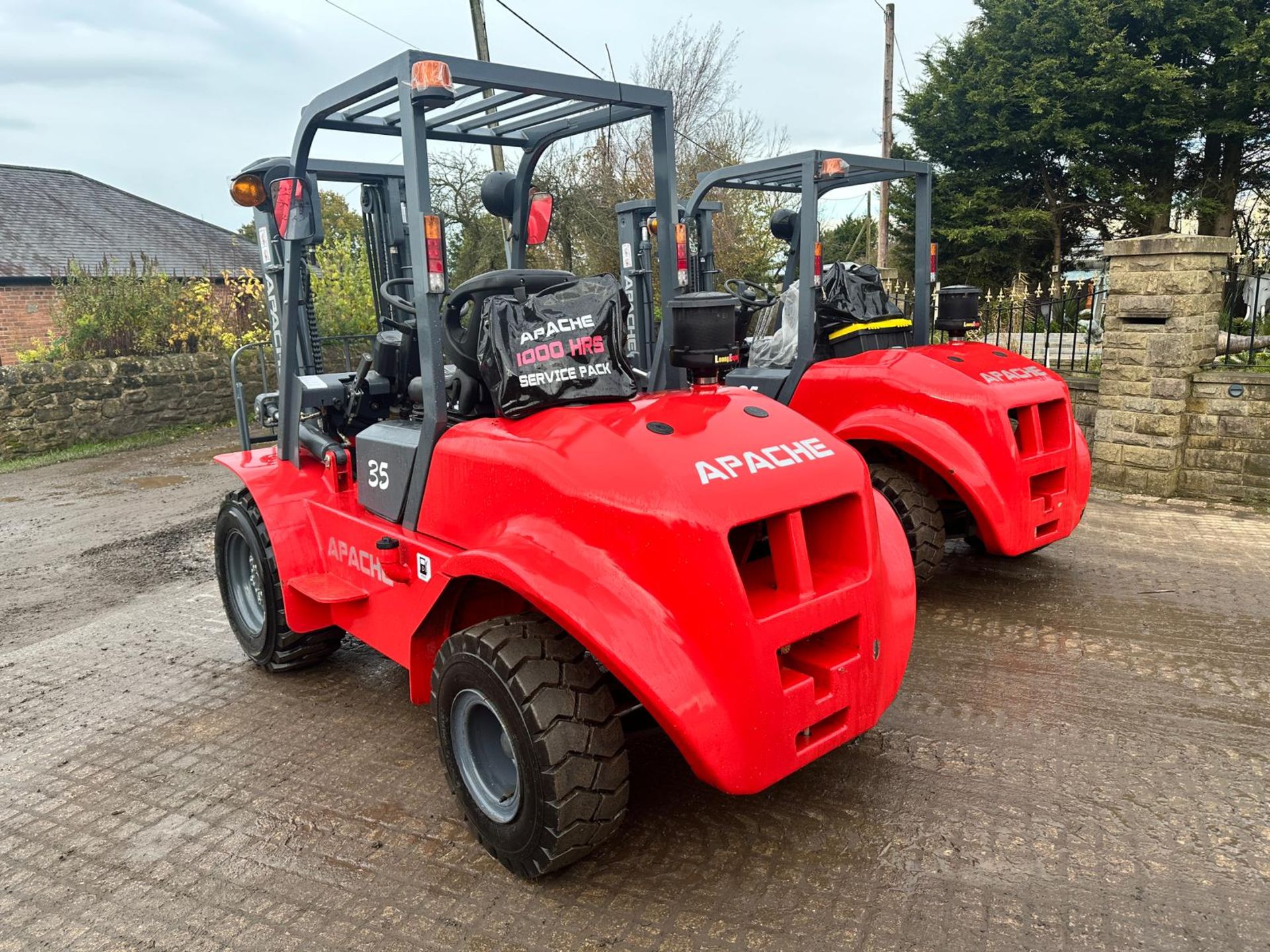 NEW/UNUSED 2023 APACHE CPC35 3.5 TON DIESEL ROUGH TERRAIN FORKLIFT *PLUS VAT* - Image 6 of 20