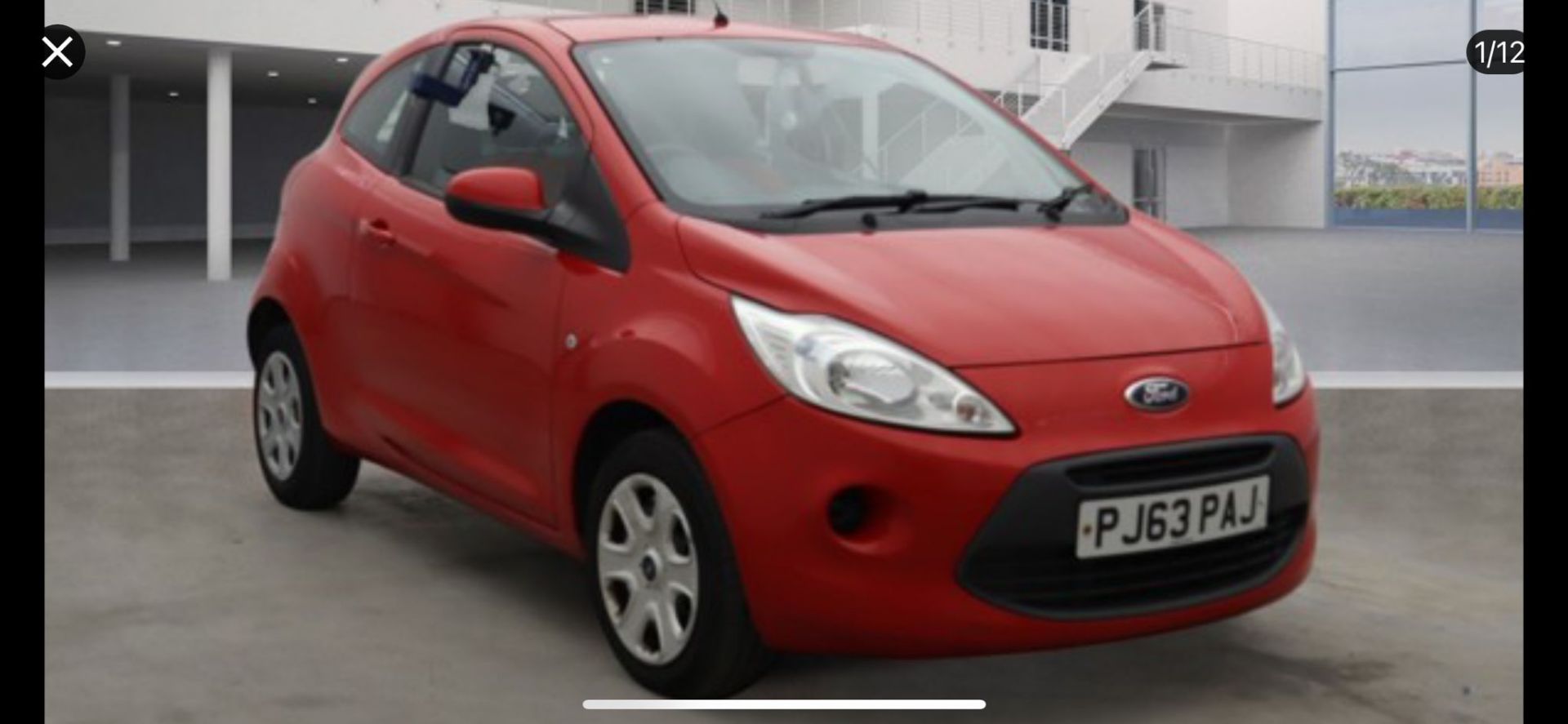 2014 FORD KA EDGE RED HATCHBACK *NO VAT*