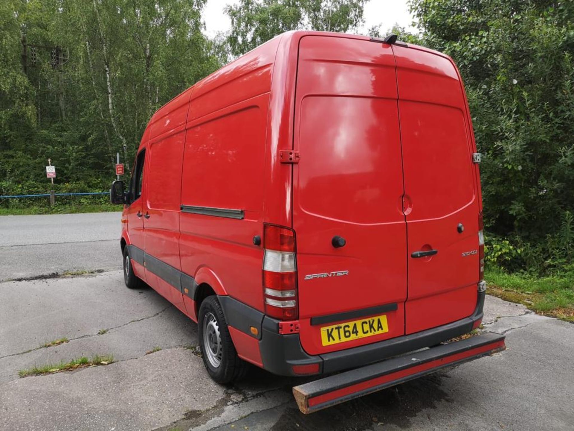 2015 MERCEDES-BENZ SPRINTER 310 CDI RED PANEL VAN *NO VAT* - Image 7 of 14