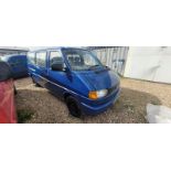 1995 VOLKSWAGEN TRANSPORTER/CARAVELLE 57 D LWB BLUE CAMPER CONVERSION *NO VAT*