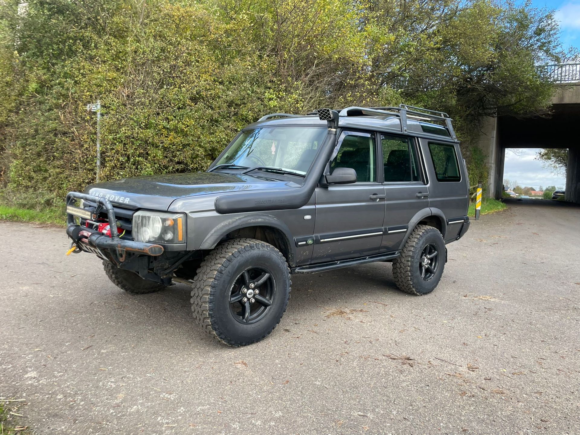 2002 LAND ROVER DISCOVERY TD5 GS AUTO GREY SUV ESTATE *NO VAT* - Image 3 of 14