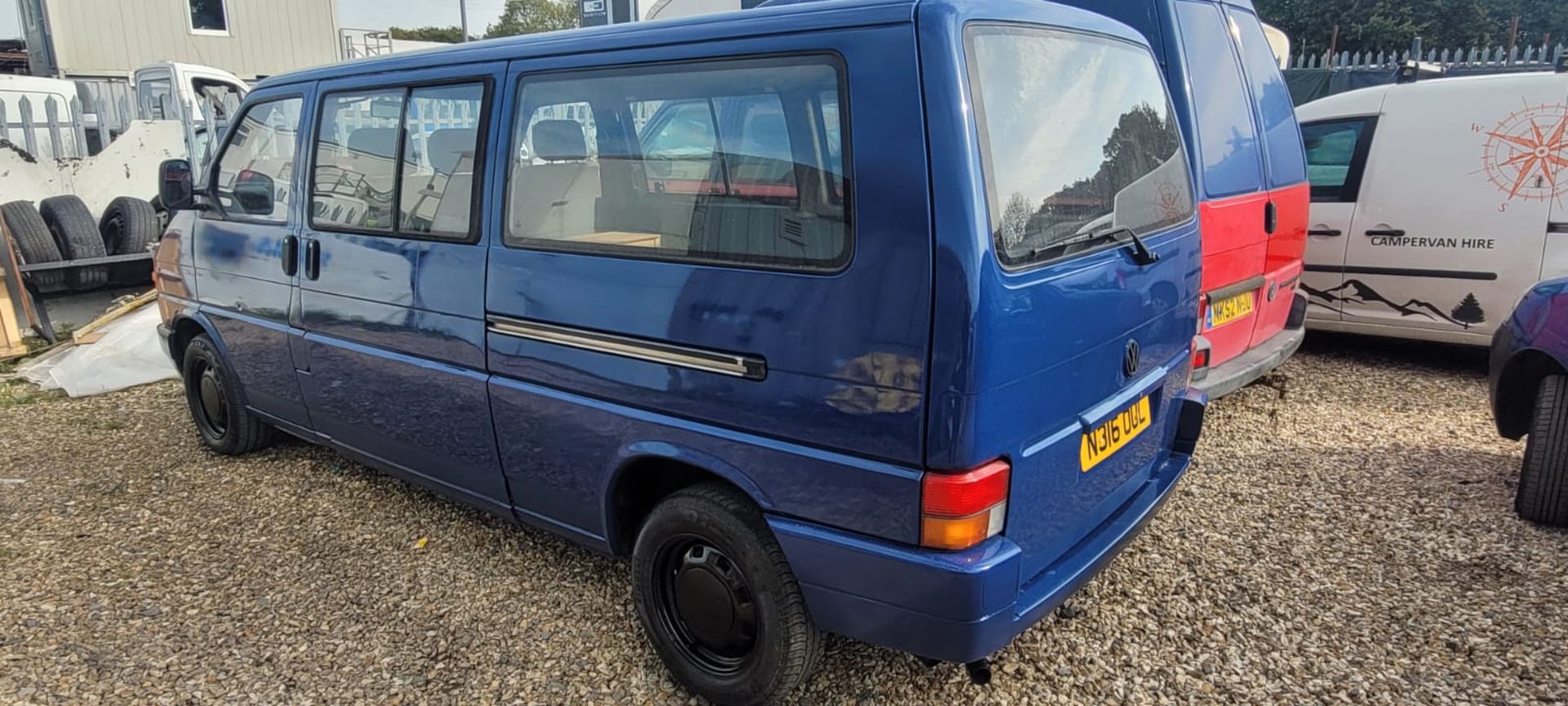 1995 VOLKSWAGEN TRANSPORTER/CARAVELLE 57 D LWB BLUE CAMPER CONVERSION *NO VAT* - Image 5 of 12