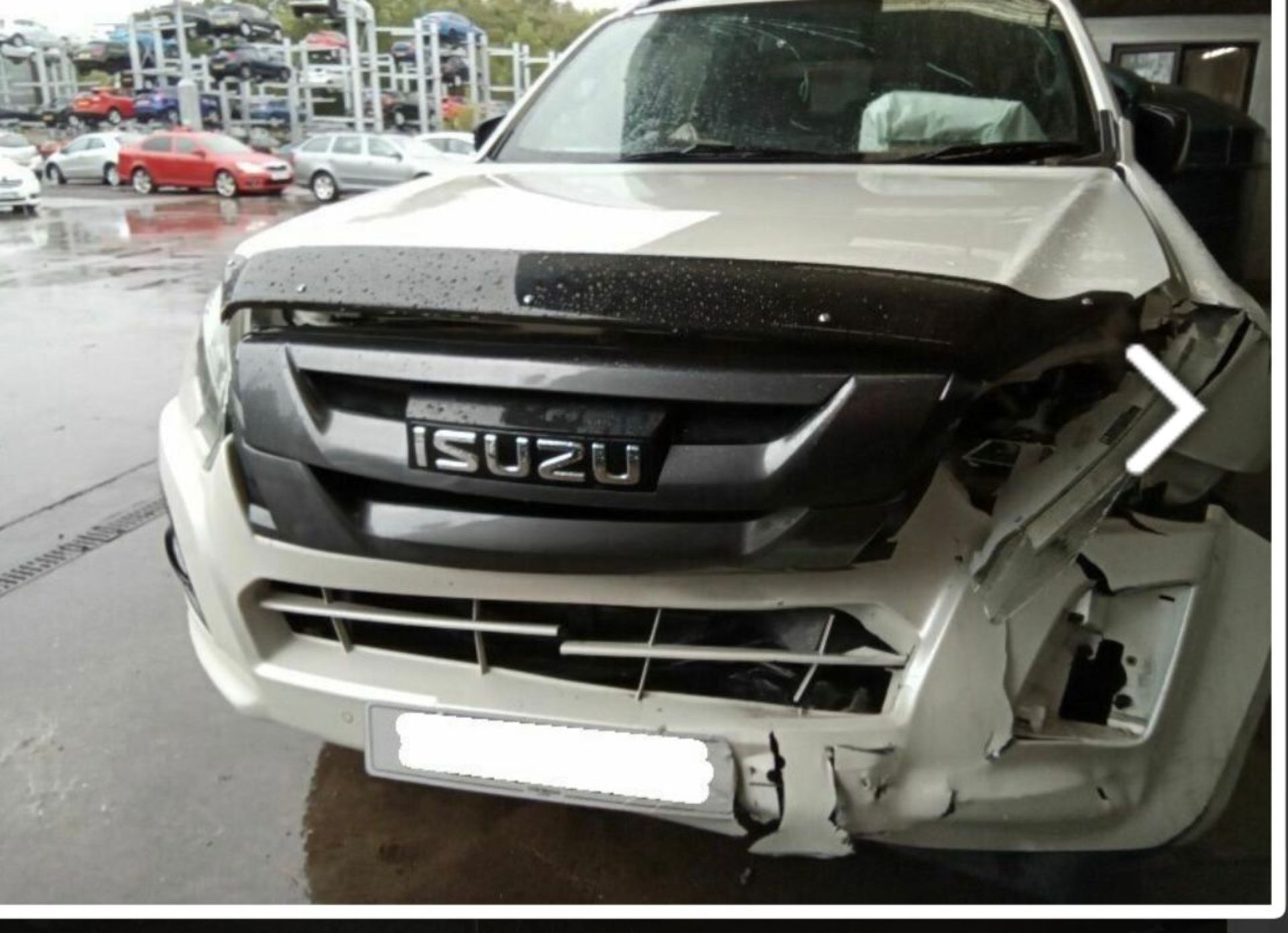 2017 ISUZU D-MAX BLADE AUTO WHITE PICK UP *PLUS VAT* - Image 2 of 9