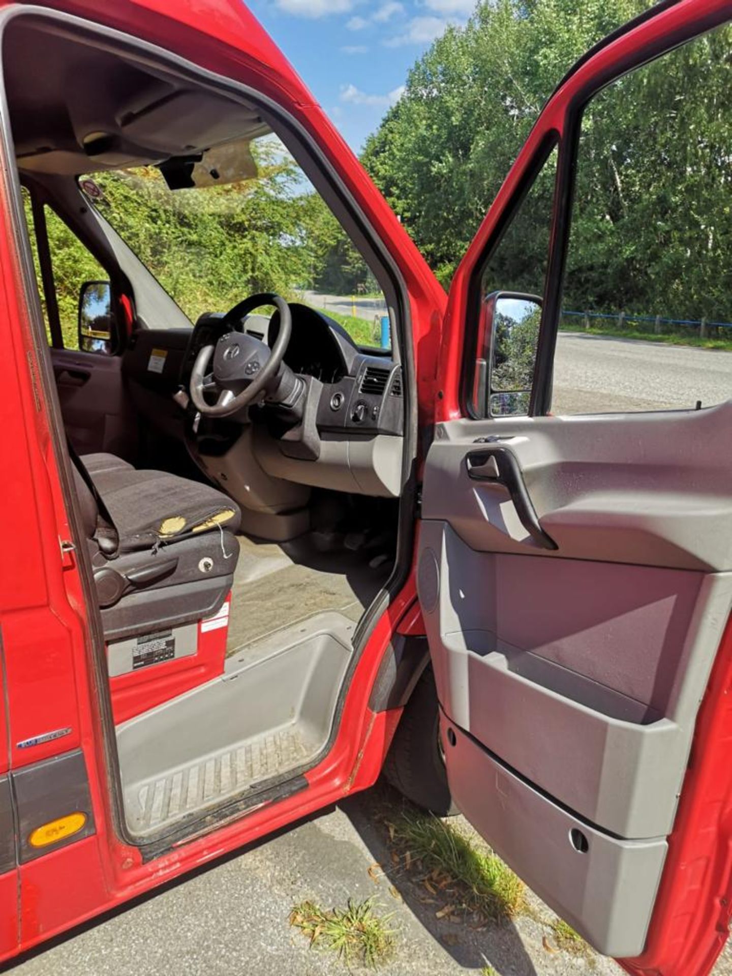 2013 MERCEDES-BENZ SPRINTER 310 CDI RED PANEL VAN *NO VAT* - Image 9 of 13