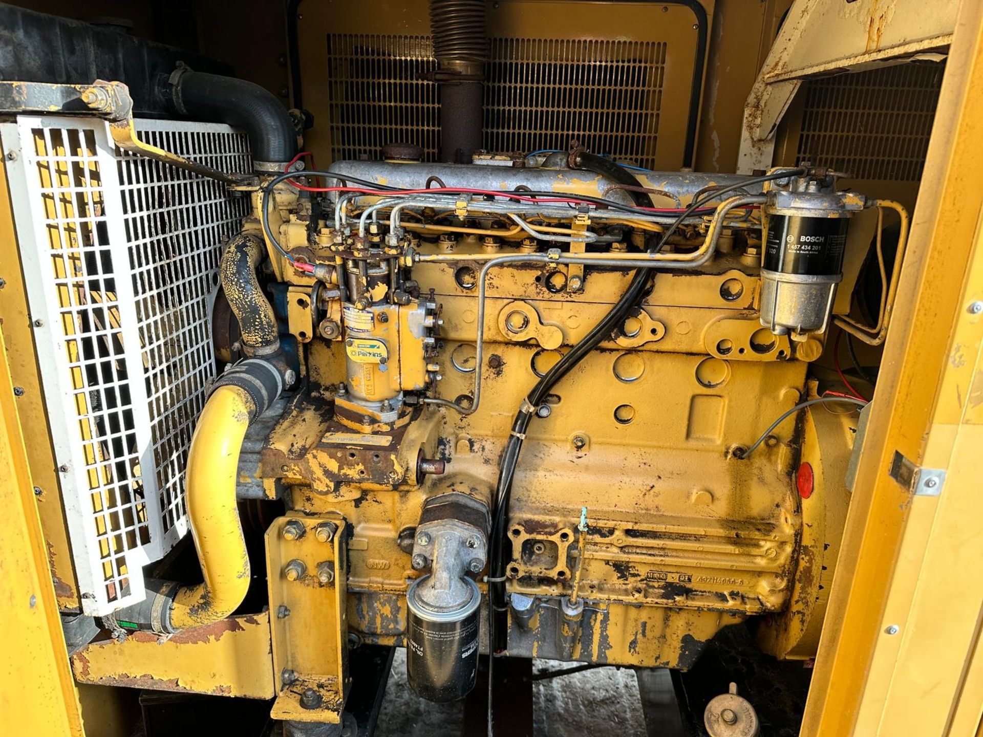 CAT FINNING 80KVA DIESEL GENERATOR *PLUS VAT* - Image 5 of 11