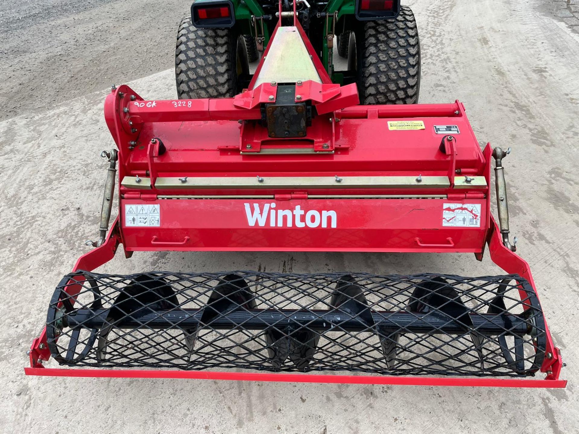 2018 WINTON SB145 STONE BURRIER ALL WORKS *PLUS VAT* - Image 2 of 8