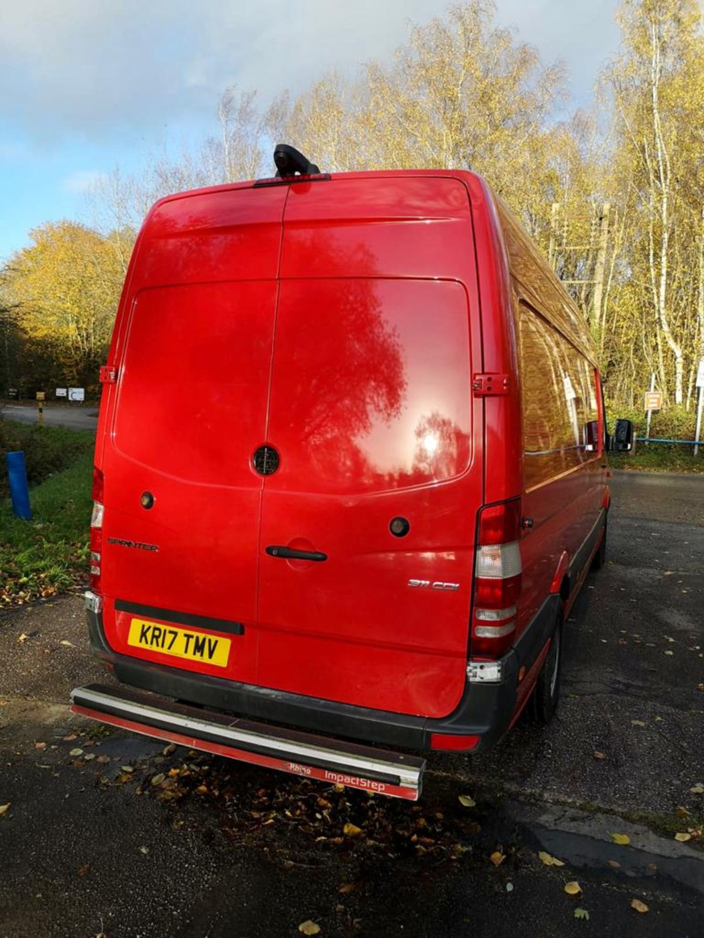 2017 MERCEDES-BENZ SPRINTER 311CDI RED PANEL VAN *NO VAT* - Image 4 of 11