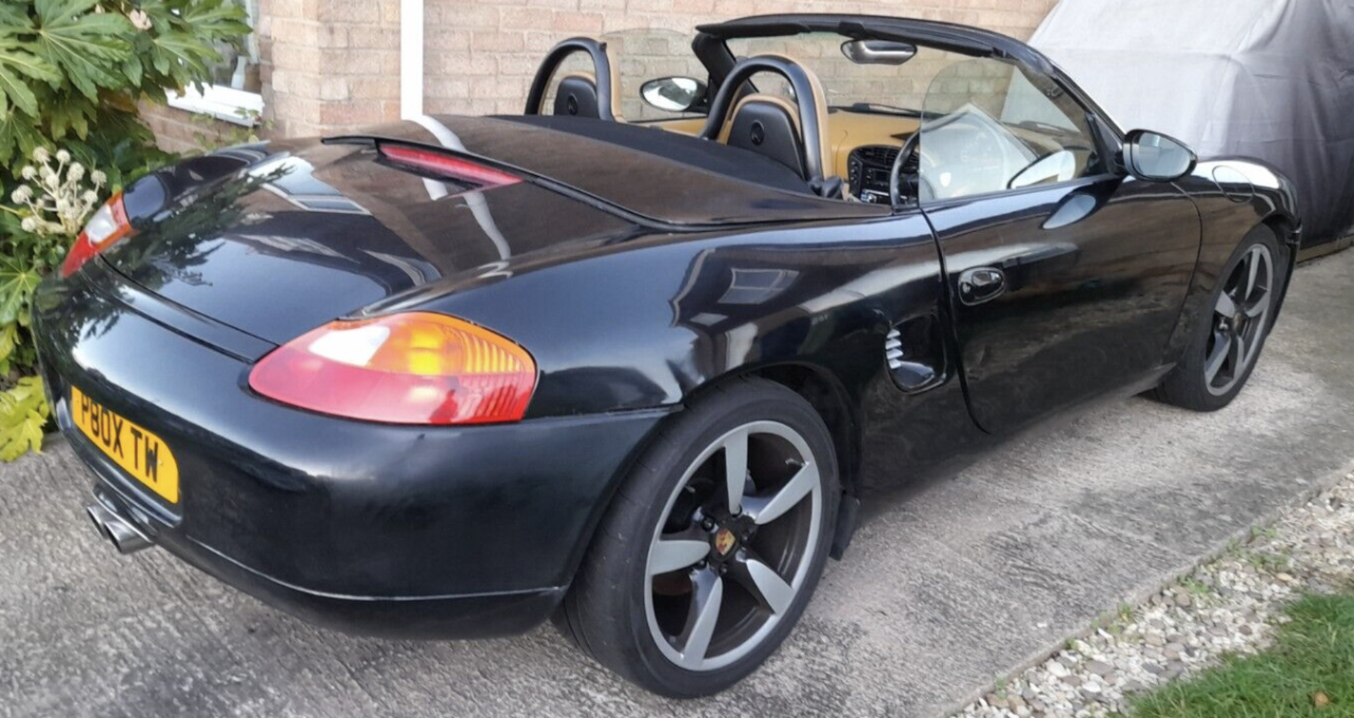 1998 PORSCHE 986 BOXSTER BLACK CONVERTIBLE *NO VAT* - Image 8 of 14