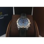 BREITLING CHRONOMAT STEEL & GOLD BI-METAL MENS SWISS WATCH NO VAT