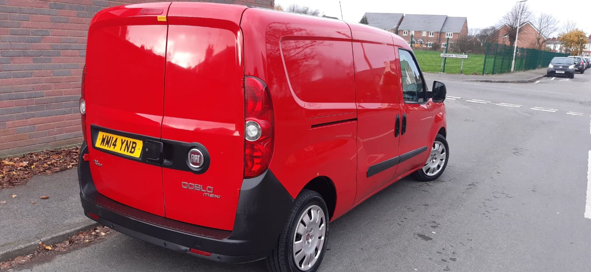 2014 FIAT DOBLO 16V MULTIJET RED PANEL VAN *NO VAT* - Image 7 of 15