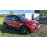 2013 LAND ROVER RANGE ROVER EVOQUE DYNAMICSD4A RED SUV ESTATE *NO VAT*