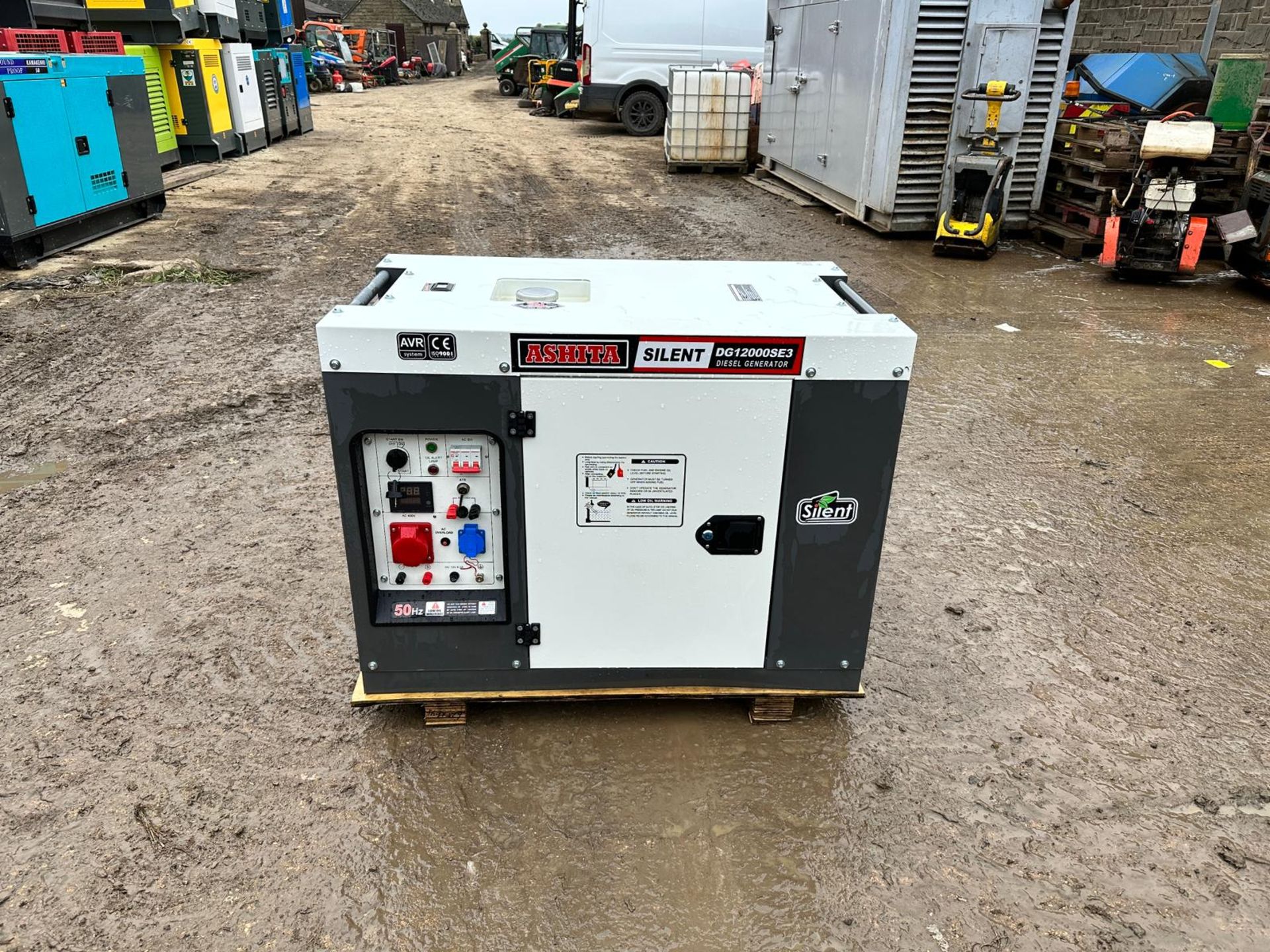 NEW/UNUSED DG12000SE3 SILENT DIESEL GENERATOR *PLUS VAT*