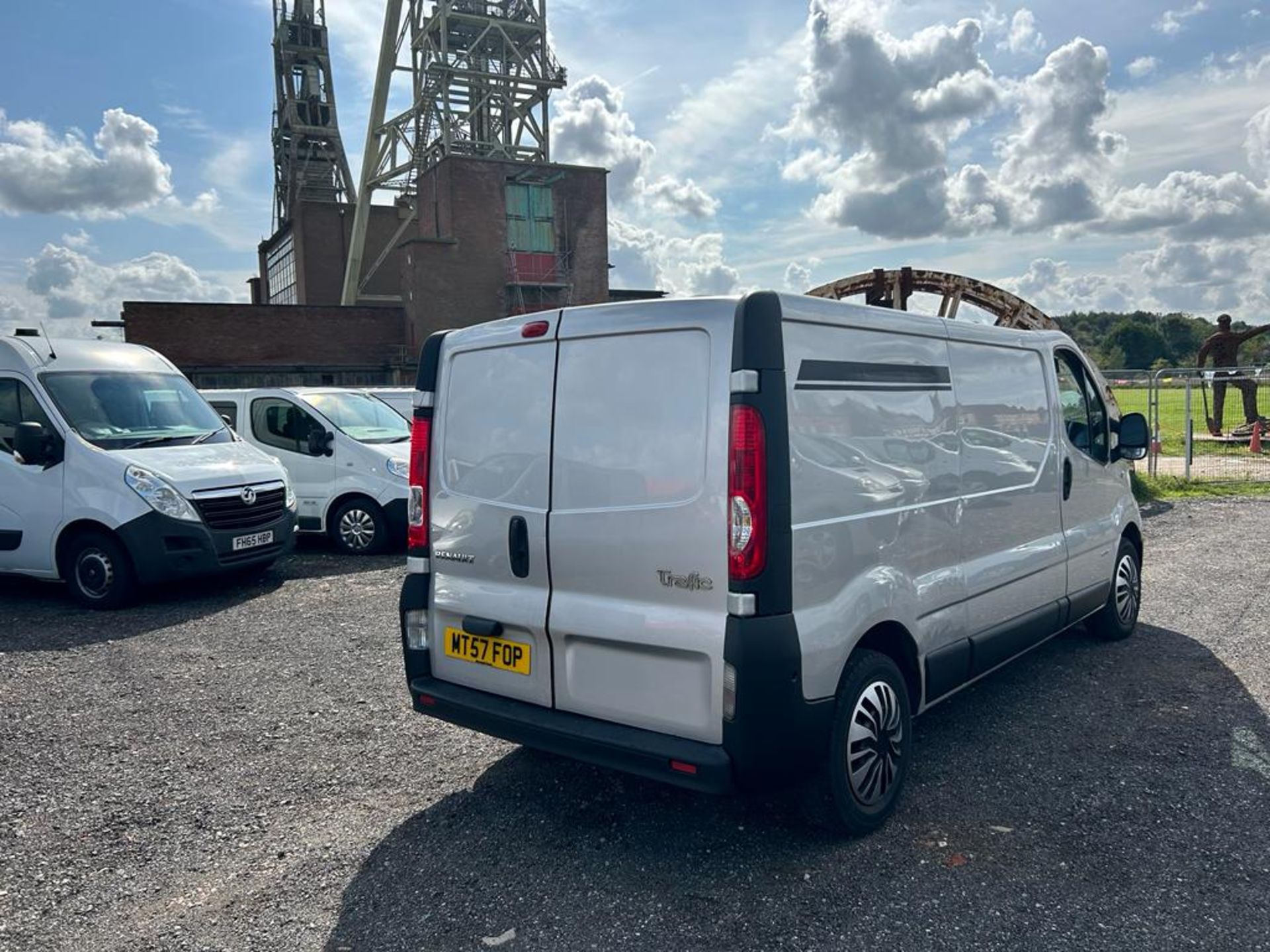 2008 RENAULT TRAFIC LL29 DCI 115 SILVER PANEL VAN *NO VAT* - Image 7 of 13