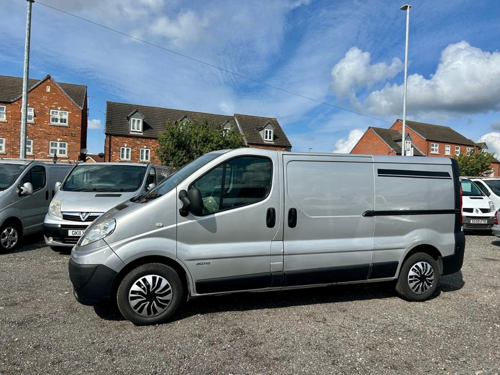 2008 RENAULT TRAFIC LL29 DCI 115 SILVER PANEL VAN *NO VAT* - Image 4 of 13