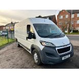 2018 PEUGEOT BOXER 435 L4H2 BLUE HDI WHITE PANEL VAN *NO VAT*