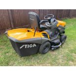 BRAND NEW STIGA ESTATE 9122W, 48î cut, rear collection, hydrostatic drive *PLUS VAT*