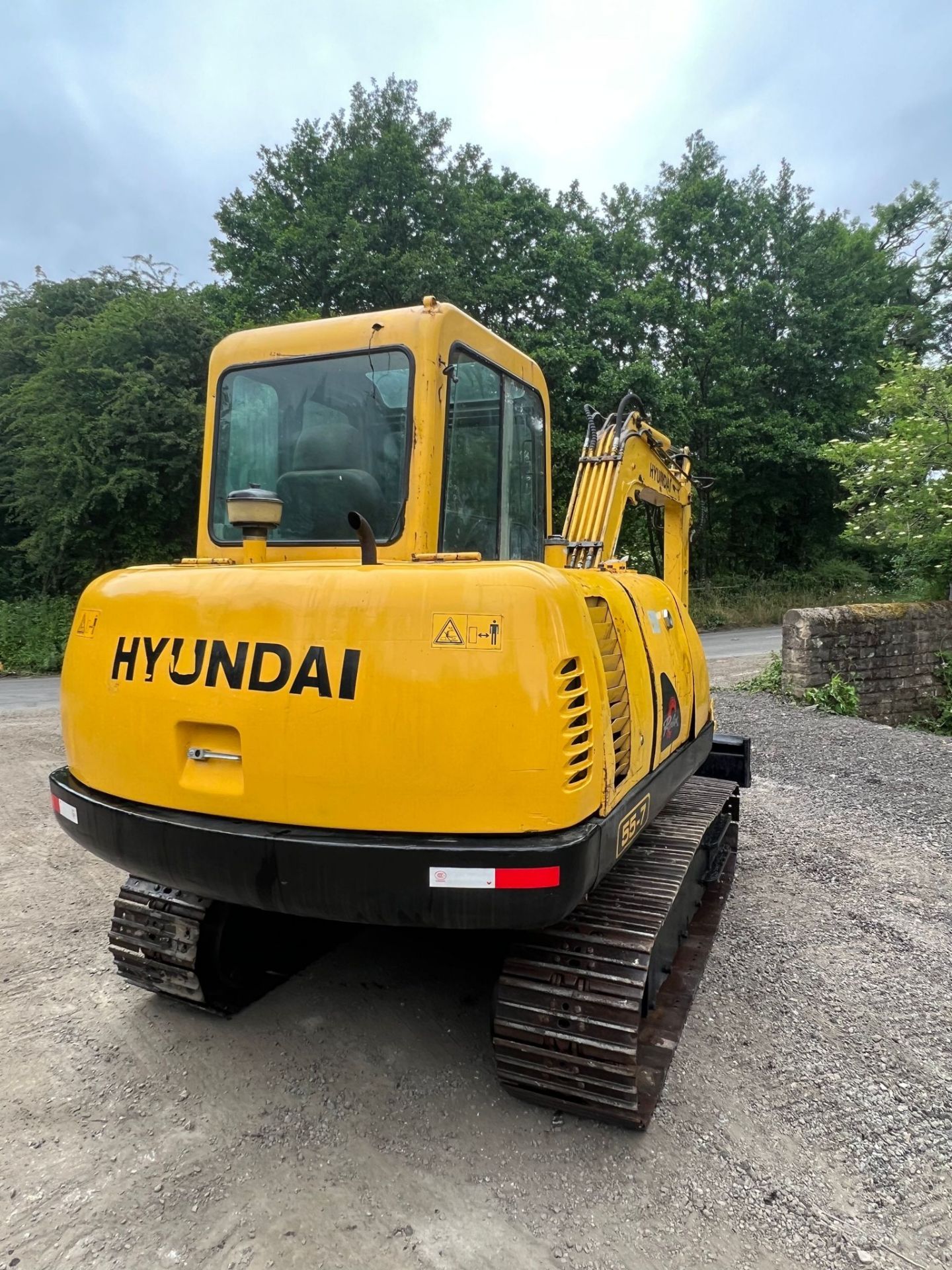 HYUNDAI ROBEX R55-7 MINI EXCAVATOR *PLUS VAT* - Image 8 of 13