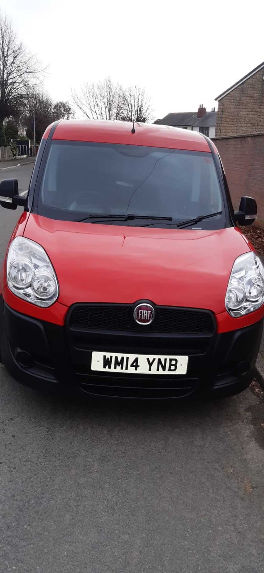 2014 FIAT DOBLO 16V MULTIJET RED PANEL VAN *NO VAT* - Image 2 of 15