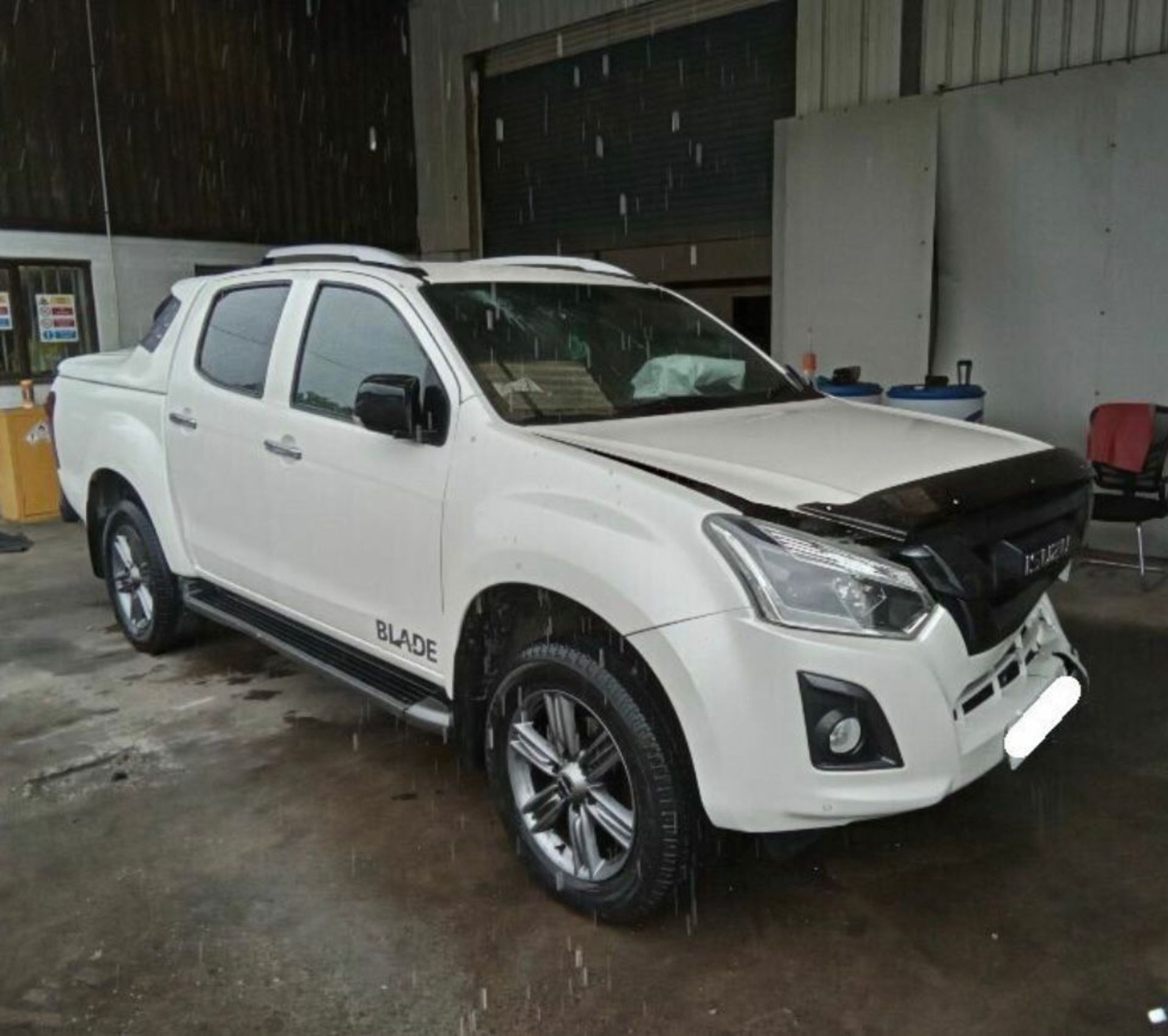 2017 ISUZU D-MAX BLADE AUTO WHITE PICK UP *PLUS VAT*