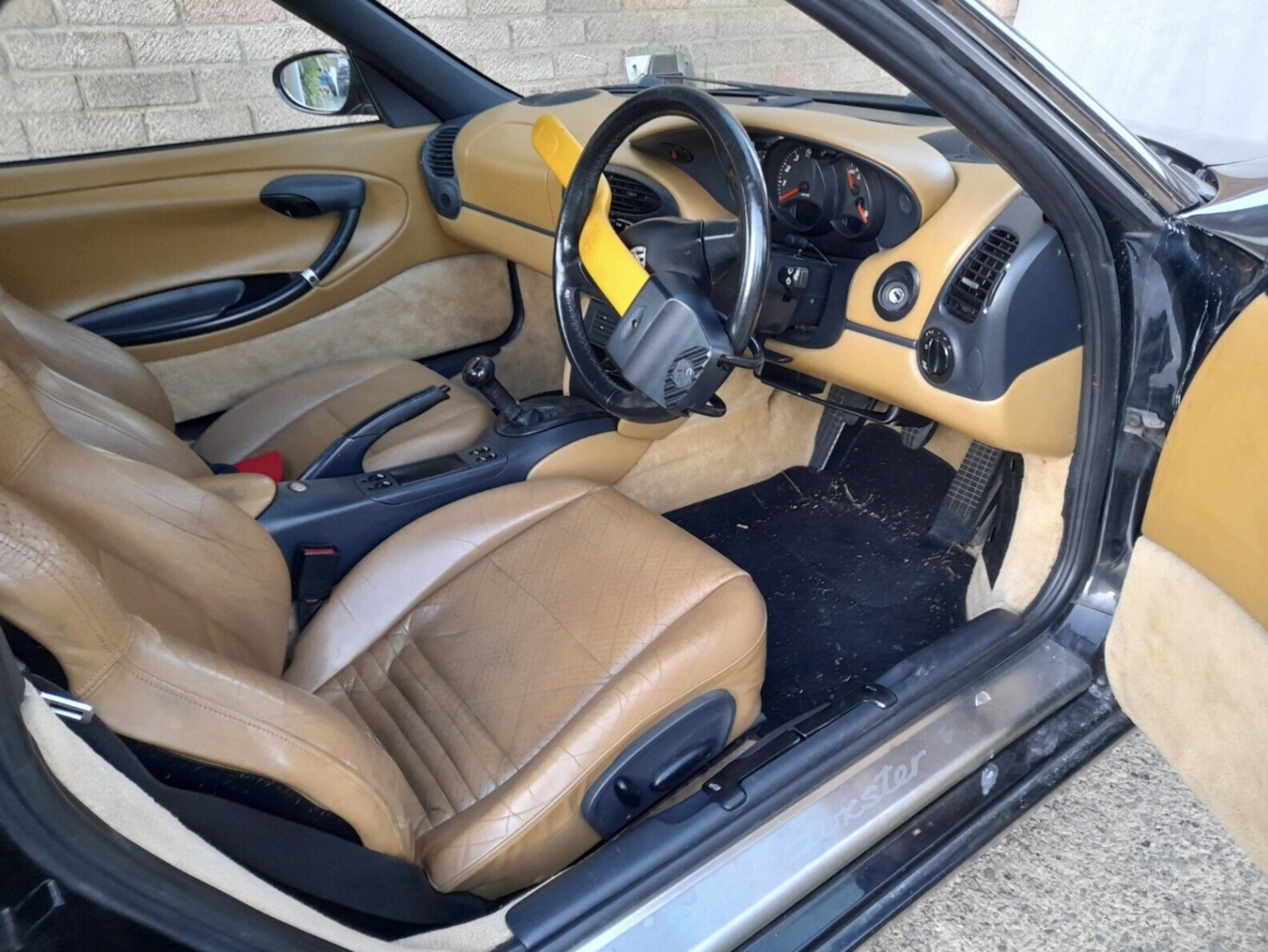 1998 PORSCHE 986 BOXSTER BLACK CONVERTIBLE *NO VAT* - Image 12 of 14