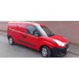 2014 FIAT DOBLO 16V MULTIJET RED PANEL VAN *NO VAT*