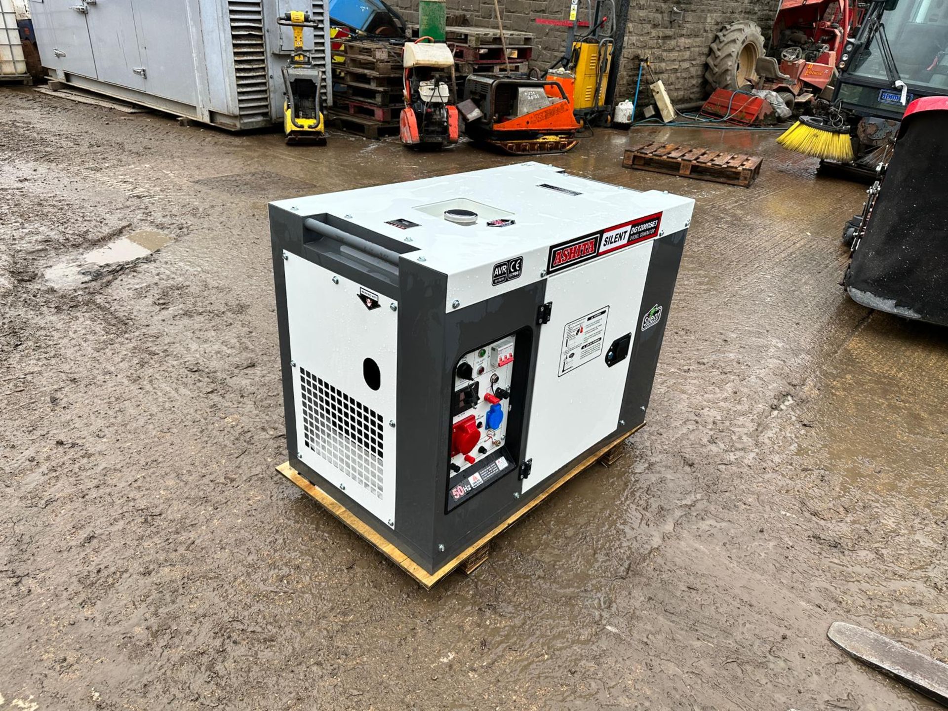 NEW/UNUSED DG12000SE3 SILENT DIESEL GENERATOR *PLUS VAT* - Image 2 of 12