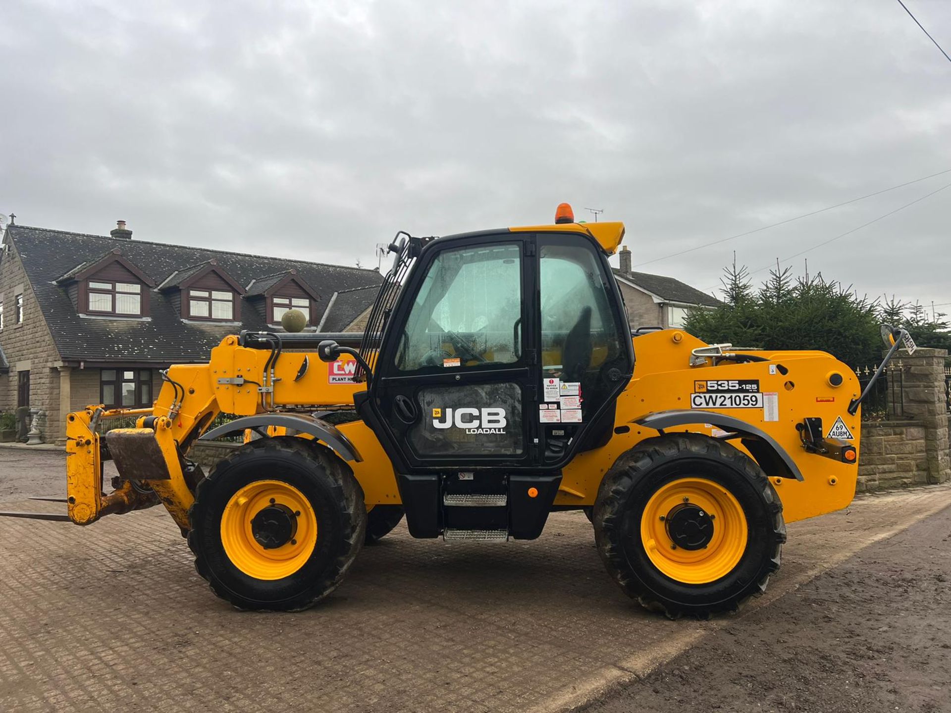 2018 JCB 535-125 Hi Viz Turbo Powershift Telehandler, Fork Positioner - VERY LOW HOURS *PLUS VAT* - Image 6 of 26