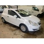 2009 VAUXHALL CORSA CDTI WHITE CAR DERIVED VAN *NO VAT*