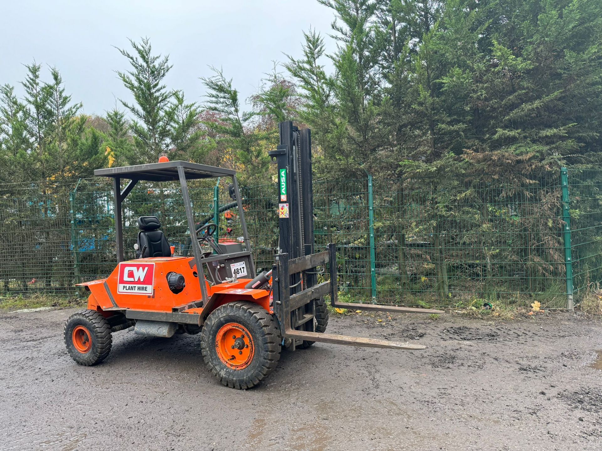 AUSA C 11 M ROUGH TERRAIN FORKLIFT *PLUS VAT* - Image 8 of 13