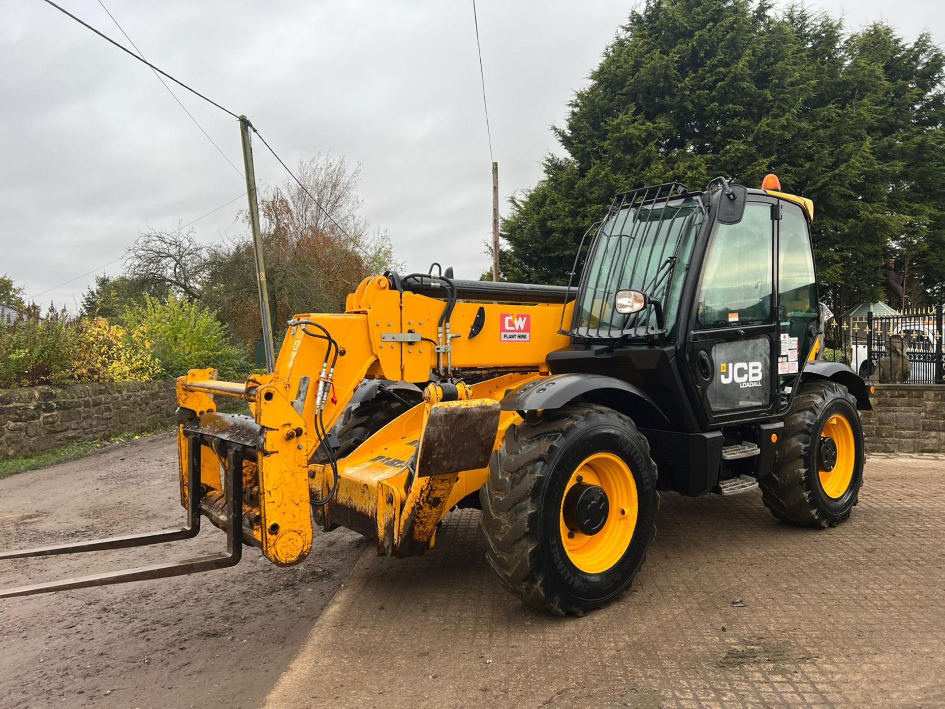 2018 JCB 535-125 Hi Viz Turbo Powershift Telehandler, Fork Positioner - VERY LOW HOURS *PLUS VAT* - Image 2 of 26