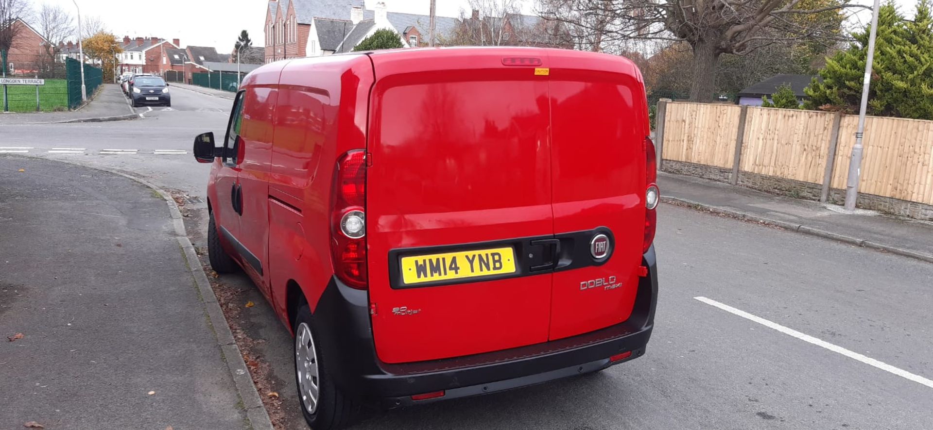 2014 FIAT DOBLO 16V MULTIJET RED PANEL VAN *NO VAT* - Image 5 of 15