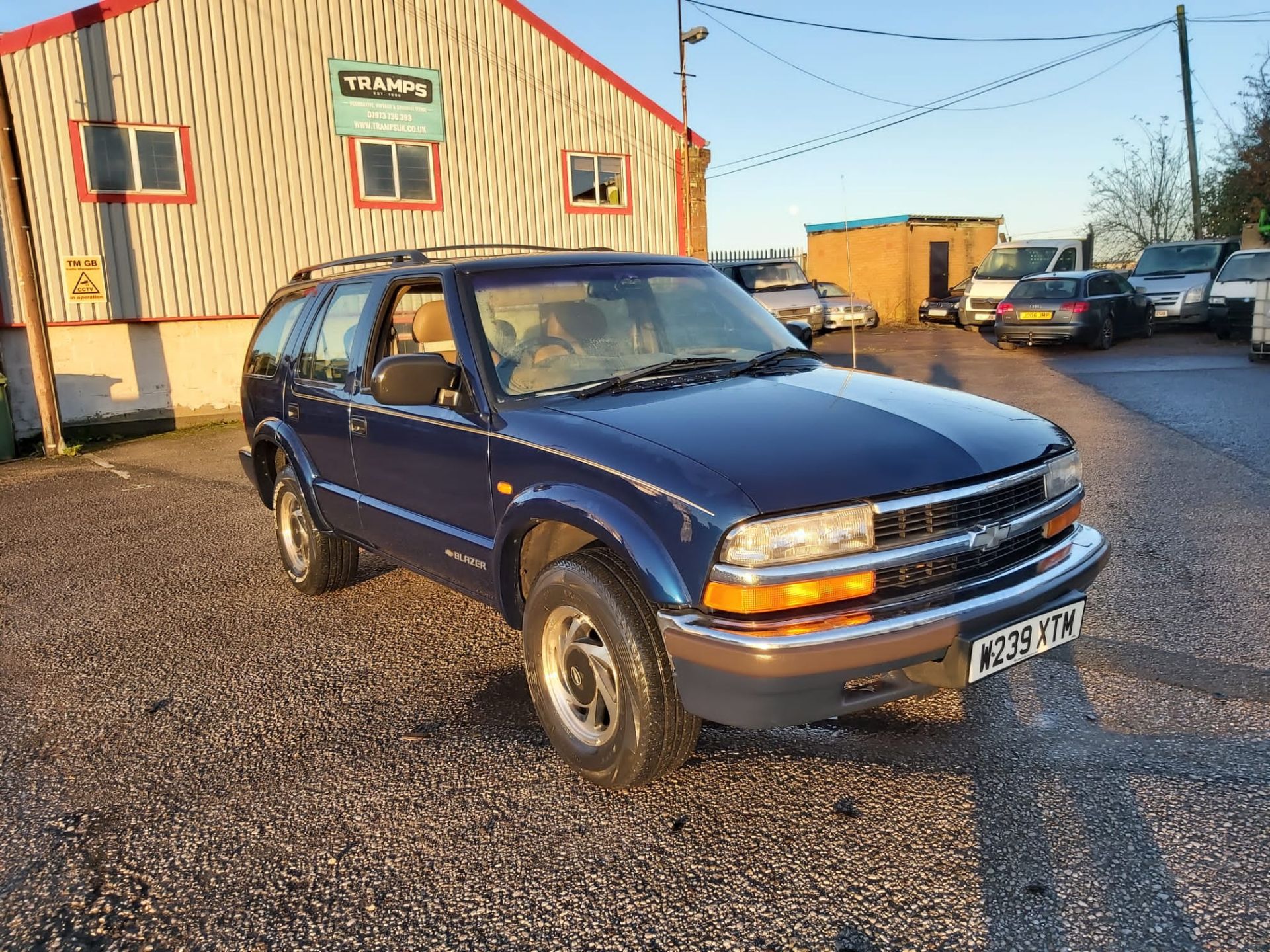 2000 CHEVROLET GMC BLAZER V6 AUTO BLUE SUV ESTATE *NO VAT*