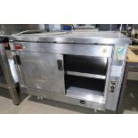 BARLETT STAINLESS STEEL GAS FIRED HEATED CABINET *NO VAT*