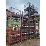 10 X WIRE MESH STILLAGES *PLUS VAT*