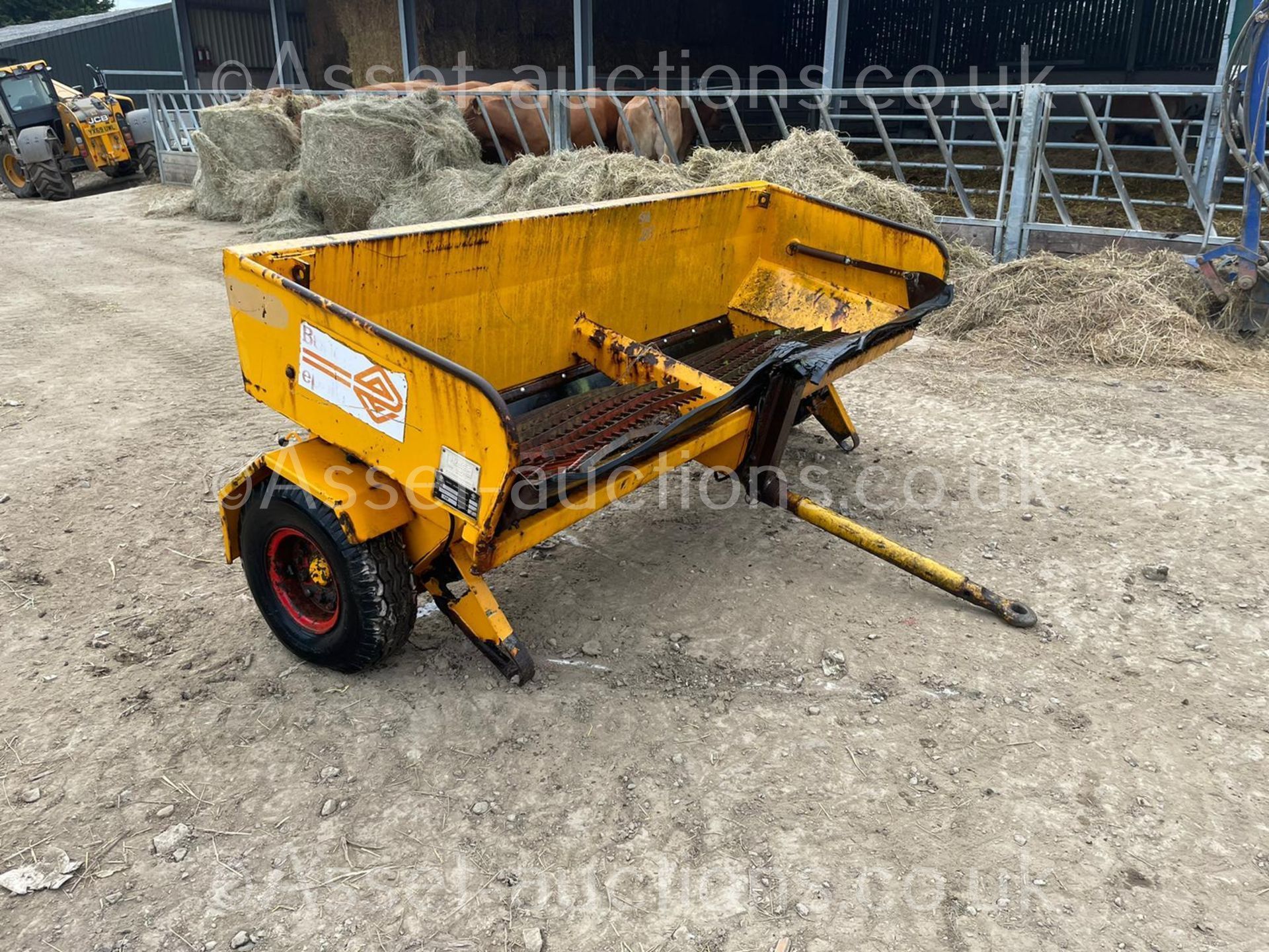 BUNCE EPOKE TMK10L-1 SINGLE AXLE GRITTER TRAILER *PLUS VAT*