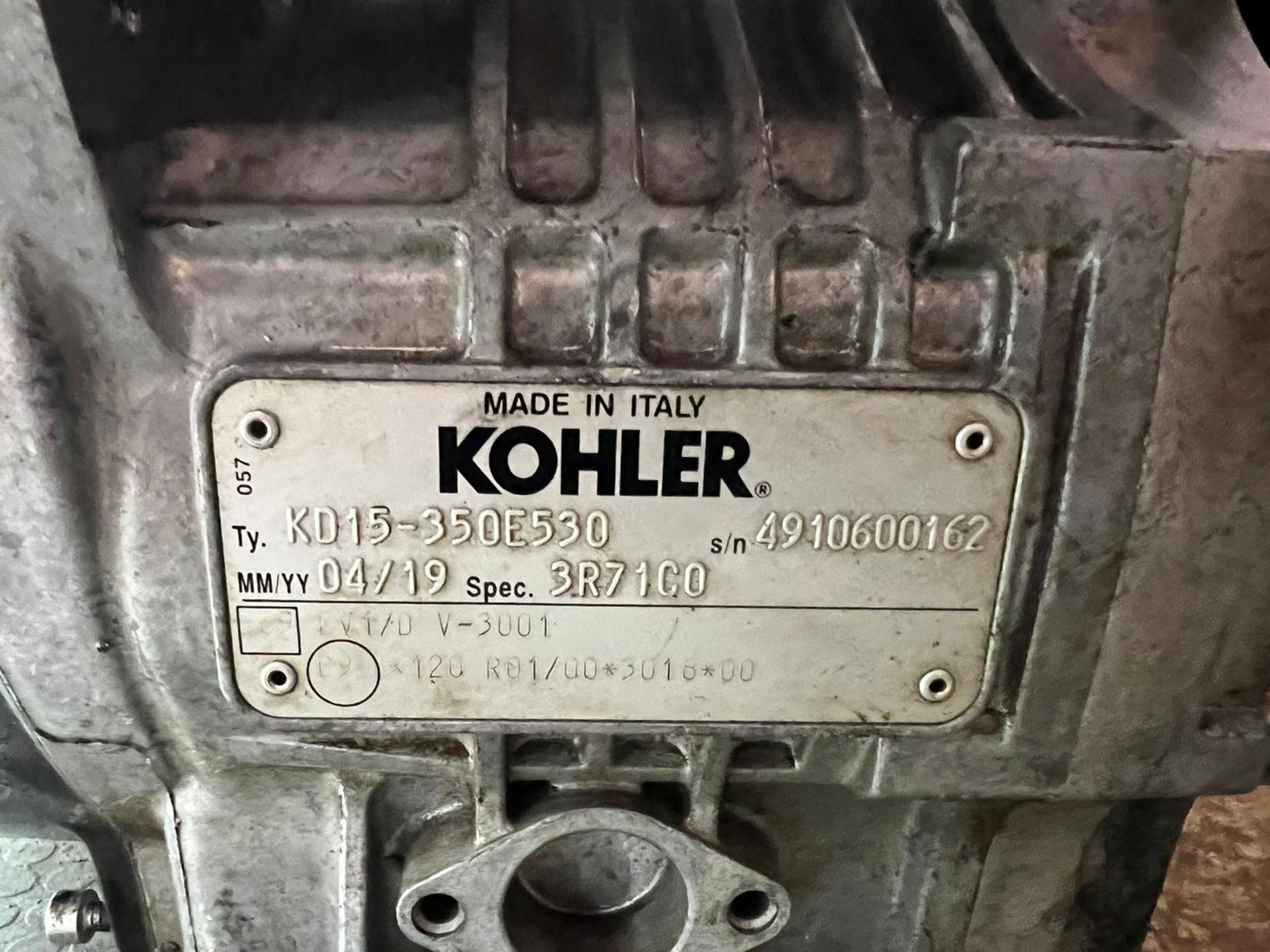 2019 Kohler/Lombardini Diesel Engine *NO VAT* - Image 10 of 10