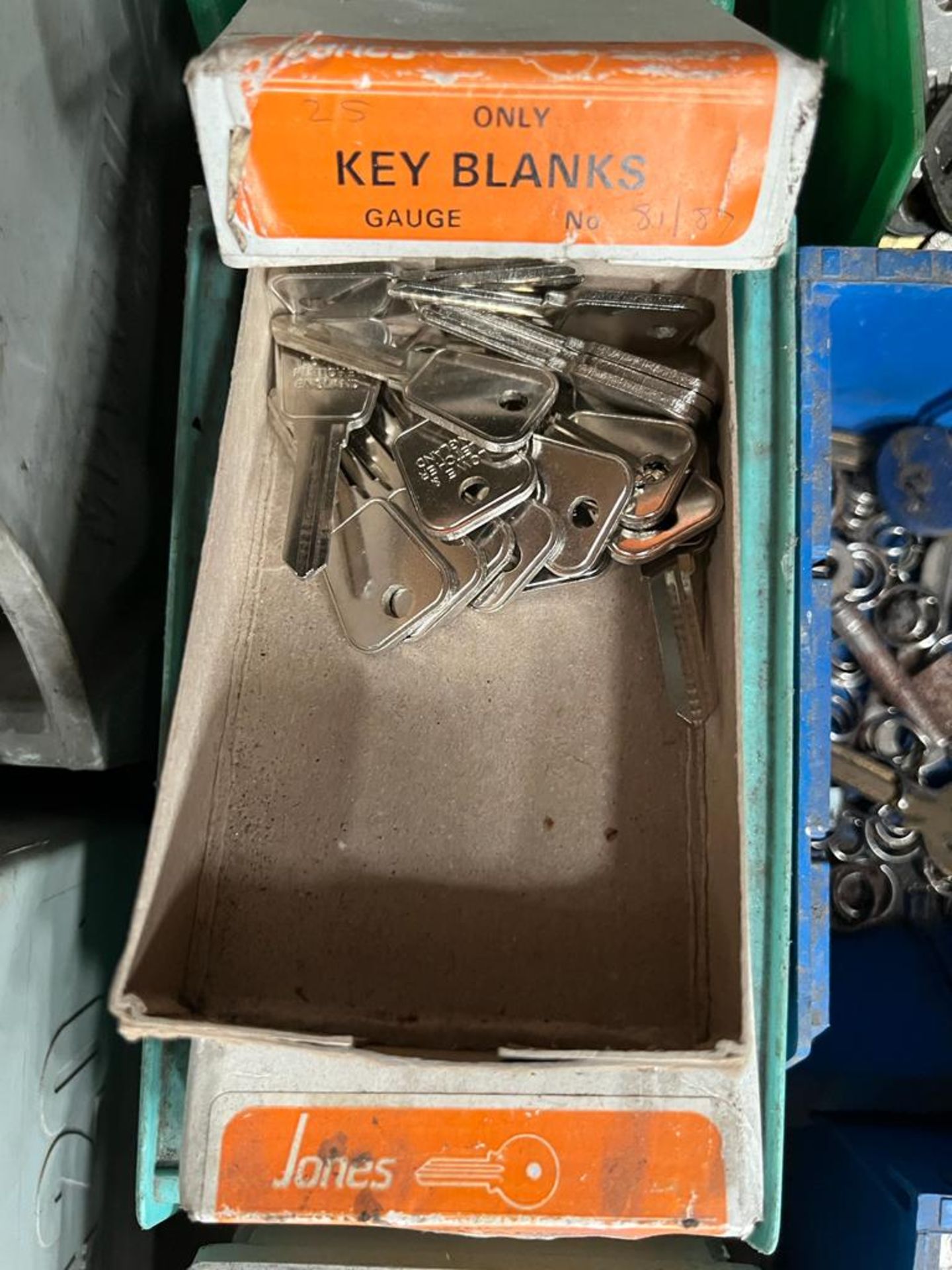 MORTICE KEYS YALE UNION MM SERIES KEY CUTTING STATION WITH ALL BLANKS AS SHOWN *NO VAT* - Bild 18 aus 36