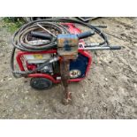 2018 HYCON HPP09 HYDRAULIC POWER PACK WITH HOSE AND BREAKER *PLUS VAT*