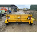 EPOKE SINGLE AXLE SPREADER / GRITTER, TOW BEHIND *PLUS VAT*