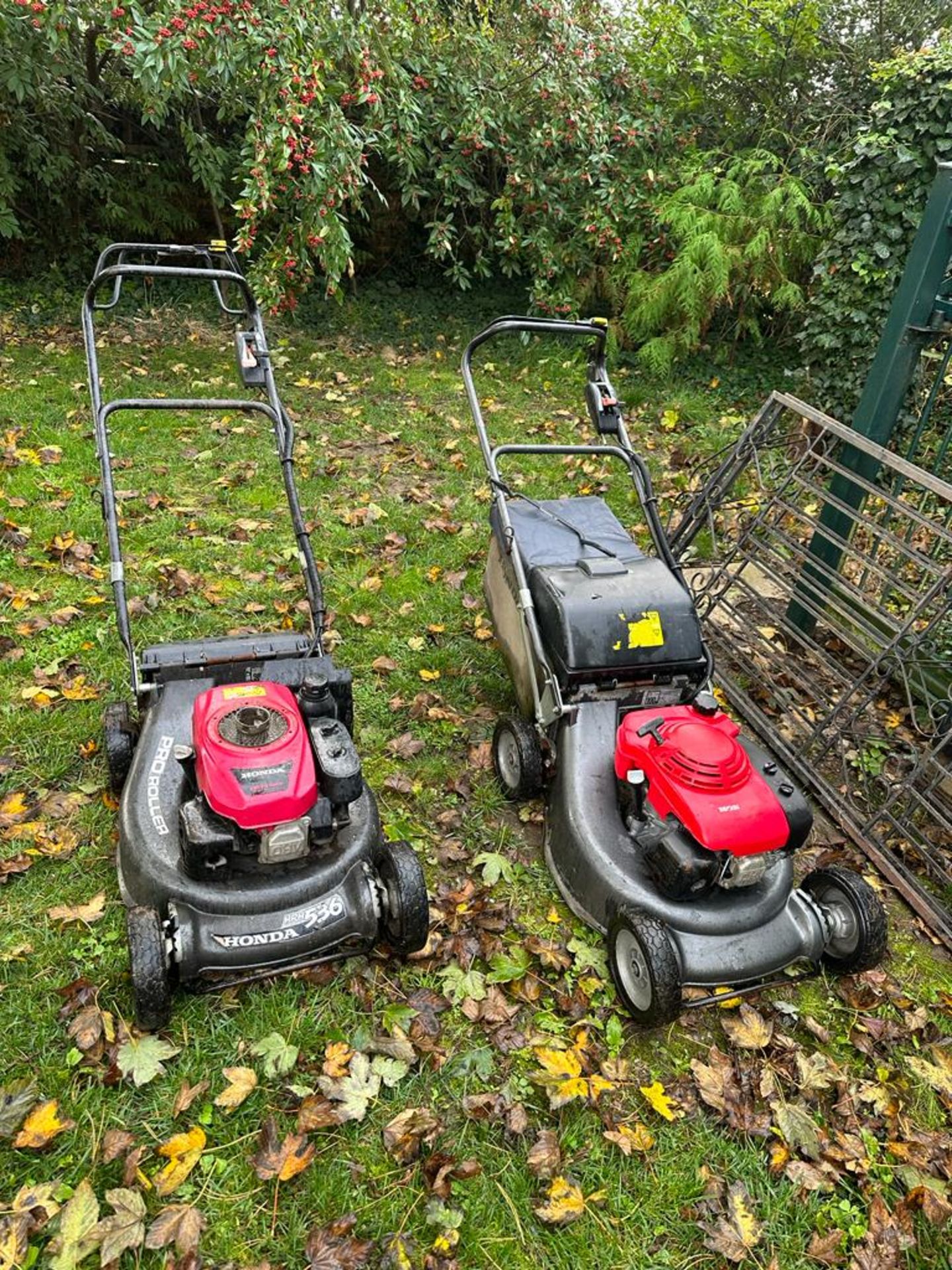 2 x Honda HRH536 Mowers *NO VAT* - Bild 2 aus 9